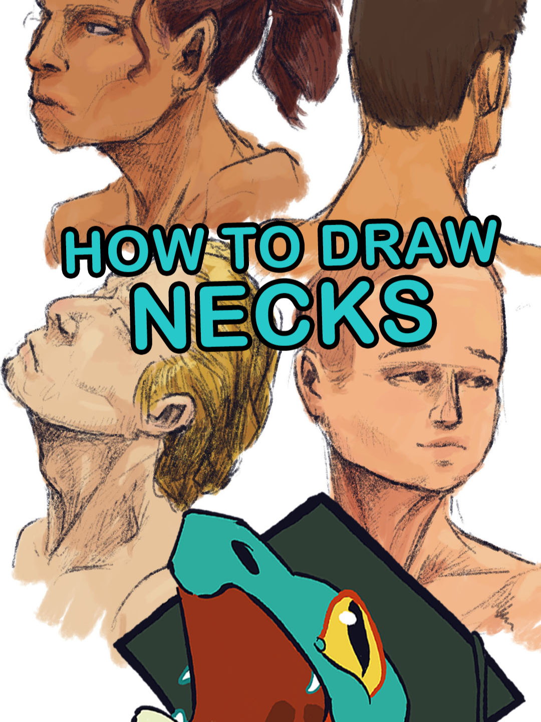 twisty stretchy shapes! 😁 here’s a trick for drawing necks. I’m available for commissions - check out my Buy Me A Coffee page in my bio, or send me a DM! -mallow #howtodraw #artteacher #arttips #arttutorials #artclass #lifedrawing #arthacks #artstudy  #drawingtips #smallartpage #smallartist #lifedrawingtips #artcommissionsopen
