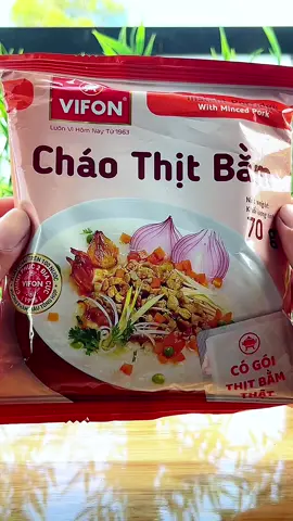 Cháo thịt bằm viìon#chao#vifon#cháo#.