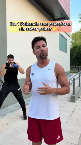 Día 1 aceptando nuevos retos ( con @OscarFightzone )