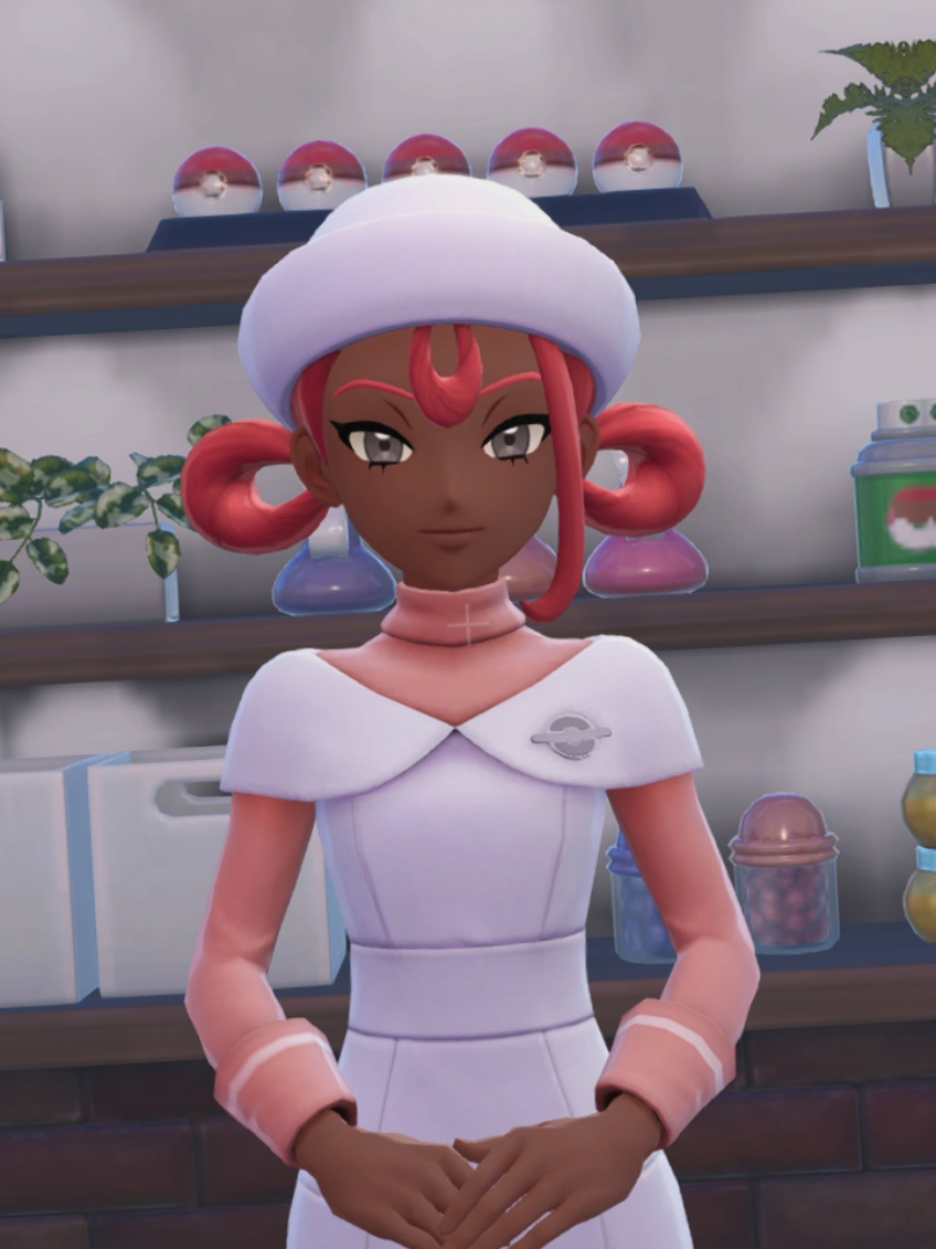 THEYRE SO PRETTY LIKE OH MY GOD GIVE ME A CHANCE #pokemonlegendsza #nursejoy #pokemon #plza 