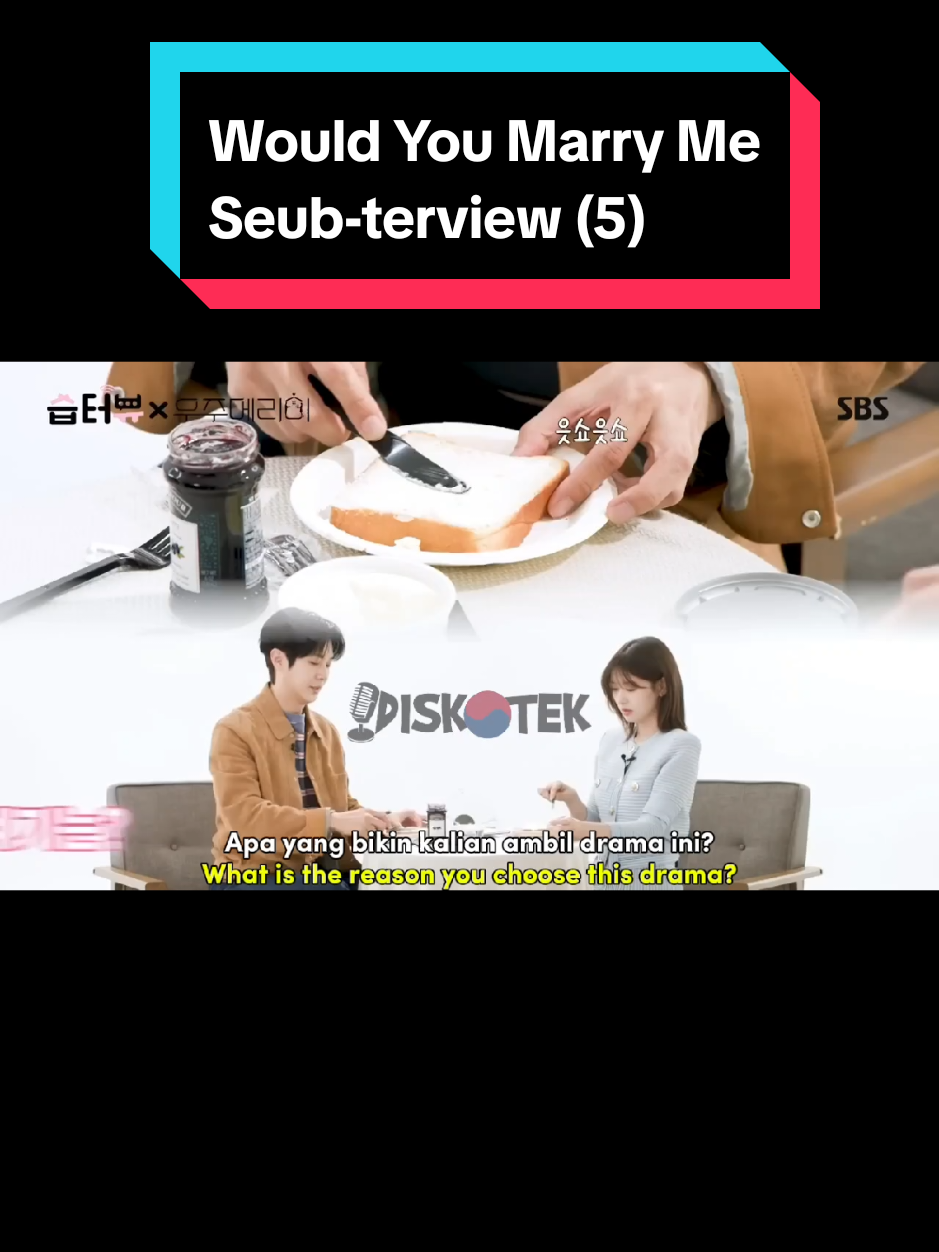 Komedi terus 😂 #wouldyoumarryme #choiwooshik #jungsomin #diskotekpodcast #fyp 