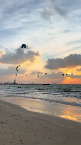 غروب الشمس ( دبي ) تاريخ 13/10/2025 #dubai #jumeirah  #جميرا #دبي #sunset 