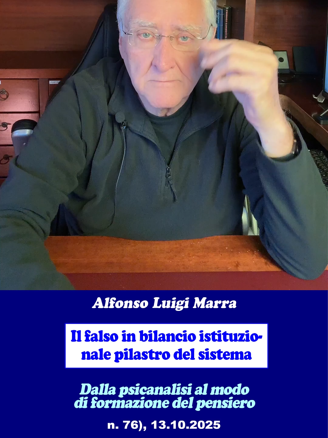 Il falso in bilancio istituzionale pilastro del sistema A che serve essere meloniani anziché schleiniani o salviniani o tajainiani o giustizialisti o garantisti eccetera se tutte le forze e tutti i partiti, nemmeno uno escluso, dall’estrema destra all’estrema sinistra, sono da decenni al corrente di quanto sto per dirvi, ma operano concordemente con ogni mezzo per occultarlo e garantire ai nemici della società di poter continuare a farlo? Di che parlo? Parlo di quell’immenso falso in bilancio che è il vero, delittuoso pilastro del sistema, cioè l’immenso falso in bilancio della BCE, della Banca d’Italia e dei Governi. Quindi non quello che persegue la vile e bugiarda magistratura e la non meno vile e bugiarda politica, che hanno una vista periscopica, cioè che ruota a 360 gradi, ma non verso l’alto, verso i veri poteri. Falso in bilancio che è il pilastro del sistema perché è il cuore del signoraggio. Perché quando la BCE e la Banca d’Italia creano il denaro dal nulla se lo iscrivono al passivo come se gli fosse costato qualcosa, laddove gli costa solo il prezzo della carta e dell’inchiostro nel caso delle banconote, e neanche quello quando lo creano elettronicamente. Dopodiché che fanno? Si iscrivono all’attivo il valore dei BTP, BOT eccetera, che ricevono in cambio del denaro che prestano allo Stato, e ‘pareggiano’. Un pareggio ovviamente finto attraverso il quale realizzano due obiettivi. Uno, un’evasione fiscale multipla dell’evasione fiscale di tutti gli evasori d’Italia, e due, un immenso falso in bilancio attraverso il quale fanno scomparire somme enormi che poi riciclano attraverso mega lavatrici bancarie di cui la magistratura – e la politica – sono perfettamente al corrente, ma che invece di radere al suolo cospargendovi sopra il sale, coprono e proteggono in tutti i modi. Questo nel mentre i magistrati gonfiano orgogliosamente il petto nel narrare i loro successi consistenti nella distruzione, attraverso le accuse di falso in bilancio, di aziende, posti di lavoro, vite, persone che non commettono in realtà alcun reato perché le tasse sono illegali, stante il signoraggio, e non vanno pagate ma abolite. La società, insomma, gentili amici, vive in una bolla: potrebbe essere ricchissima, ma patisce invece gli stenti. Alla prossima #alfonsoluigimarra avvmarra #falsoinbilancio #signoraggio #bce #evasionefiscale