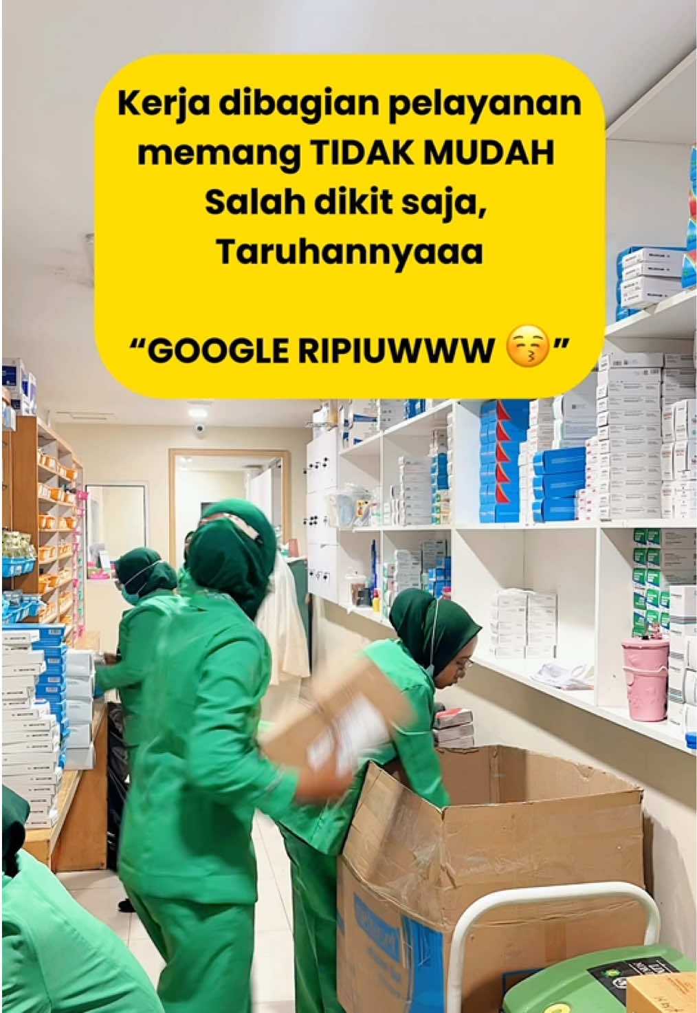 Ya namanya juga pelayanan 😌🤏 #kontenfarmasi #fyppp #nakes #kontenfarmasirumahsakit 
