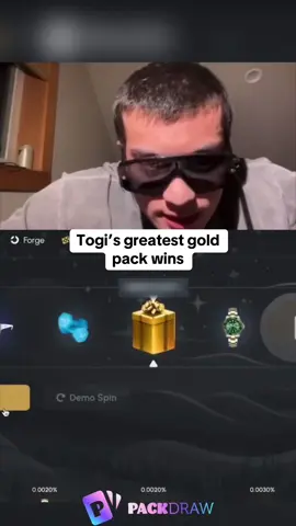 Togi’s greatest gold pack wins #kickstreaming #togi 