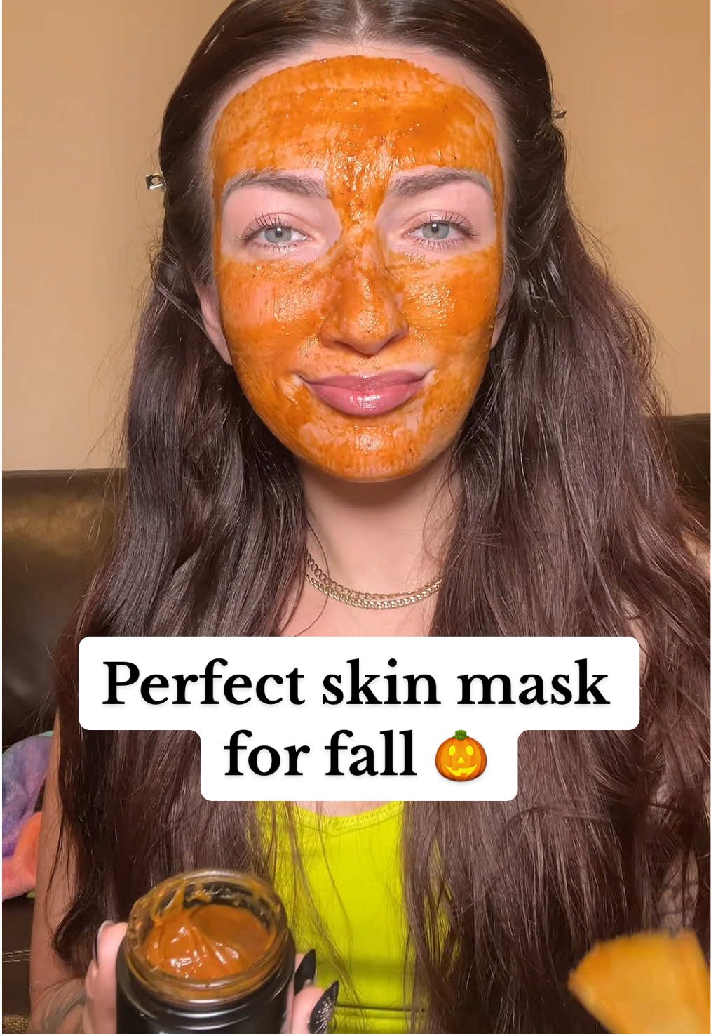LOVE THE PUMPKIN ENZYME MASQUE!!!  🎃 🧡 Use my code at checkout to receive $5 off your order! XANDRIA82832 #banishacnescars #pumpkinenzymemask #facemasks #SelfCare #skincareroutine 