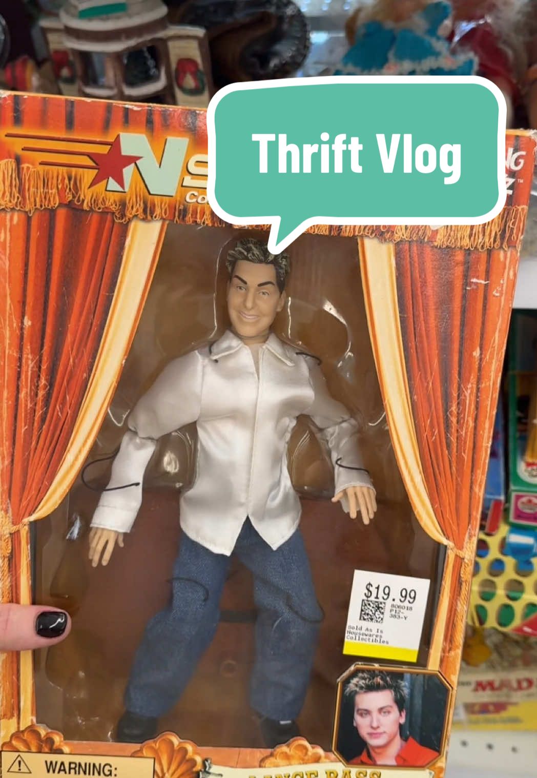 Comment your favourite boy band! Also check out my YT page for more footage 📹 #thriftwithme #thriftfinds #thriftstore #thriftshop #yeg  