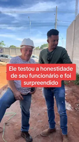 Ele testou a honestidade de seu funcionário #honestidade #novelas #fyy 