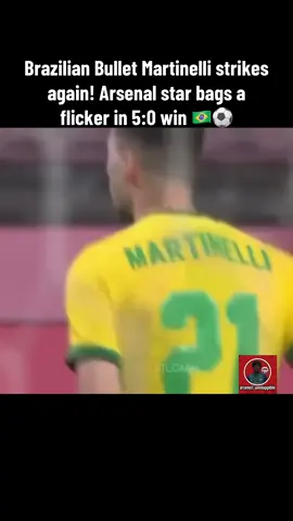 Gabriel Martinelli..Arsenal’s own Brazilian Bullet was unstoppable again! That flicker goal in Brazil’s 5:0 win against Bolivia showed why he’s one of the most dangerous wingers in world football. Pure energy, pure pace, pure Arsenal quality 💨⚽️ #arsenal #martinelli #footballtiktok #fyp #goviral 