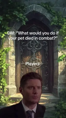 I allow the pets in my campaign to just faint like a Pokemon instead of die 😂 #dnd #dndmeme #dungeonsanddragons #fyp #dndtiktok 