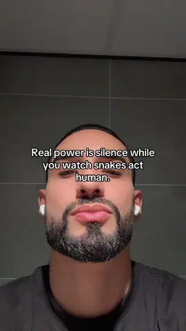 True strength is staying calm and quiet while you see fake or deceitful people pretending to be good — you don’t expose them, you just observe and stay in control.