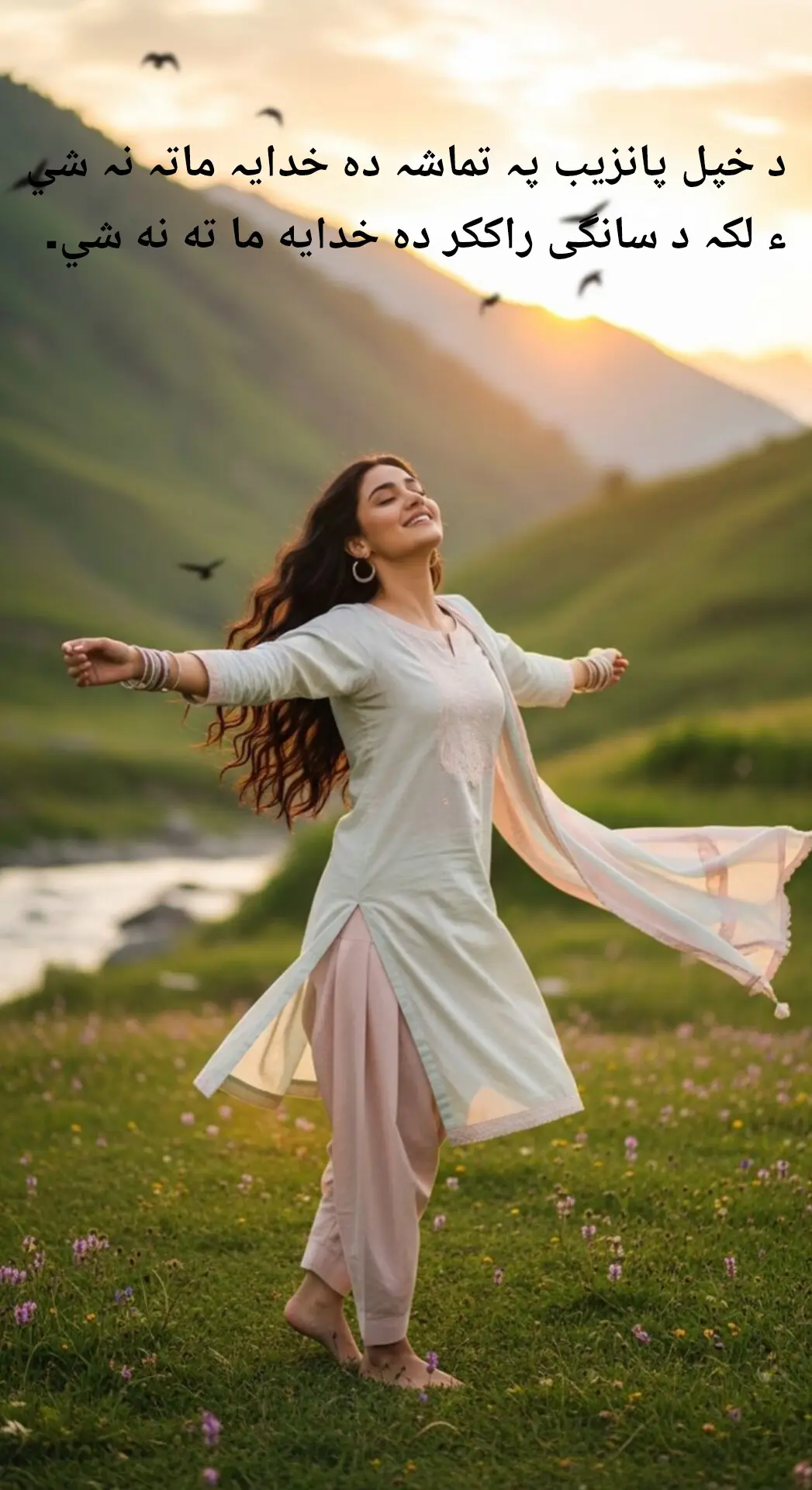 ی تپوفل حد یی پی کر د خپل پانزیب پہ تماشہ ده خدایہ ماتہ نہ شی لکہ د سانګۍ راککہ ده خدایہ ما تہ نہ شی۔ زه یی ورکوم جانان یی بیا واپس پہ بیرتہ راکي ده ميني نښہ آئینہ ده خدایہ ماتہ نہ شی۔ زه یی ده لاسه رانیولی یم په زور مي بوځی ے دروازہ دہ خدایہ ماتہ نہ شیمہ تینکہ کر ه چي ورورسمہ بارانہ دومره صبر وکړ ی مي يار سره وعده ده خدایہ ماتہ نہ شیکر ، ساقي نن بیا د سرو شرابو صفتونه کوي ی ده توبه ده خدایہ ماتہ نہ شیتی نہ کامل کر #fyp #pashtopoetry #AttackOnTitan #onemillionaudition #viralvideo 