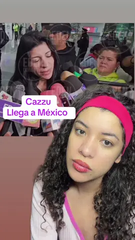 Cazzu llega a México y habla de la situación con su hija y Christian Nodal #cazzu #christiannodal #noticia 