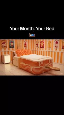 Your Month Your Bed 🛌 #chooseyourbed #bed #asmr #aiasmr #oddlysatisfying 