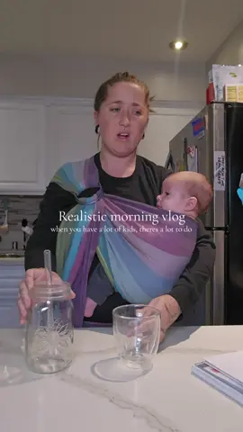 To be clear, yes, I am in fact overwhelmed with life but that doesn't mean I'm not 1) capable and 2) I dont want my kids. They're my life and this is just a busy season. #momlife #realmomlife #realisticmomlife #realisticvlog #morningvlog 