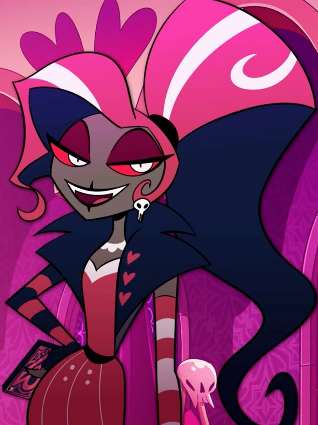 Meet Hell's hottest stylist. #HazbinHotel