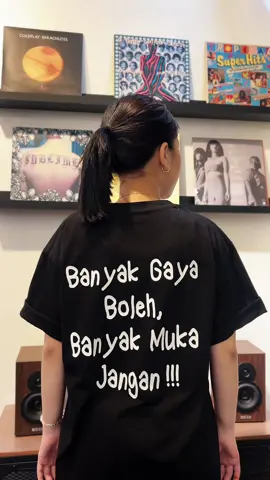 Banyak gaya boleh, banyak muka jangan !
