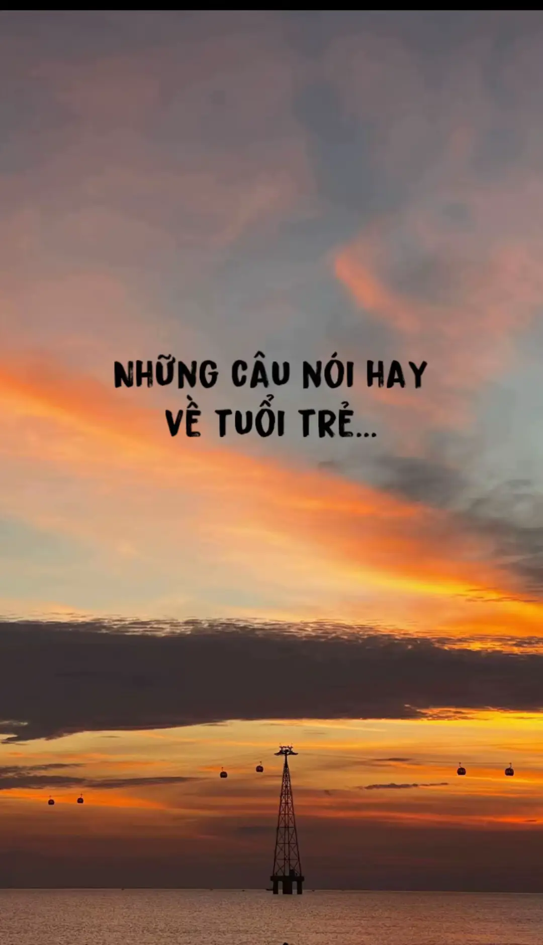 Tuổi trẻ chẳng sợ gì. Chỉ sợ mình không kịp rực rỡ, không đủ ghi dấu lại trong dòng chảy thời gian. #caption #tuoitre #nhungcaunoihay #viral 
