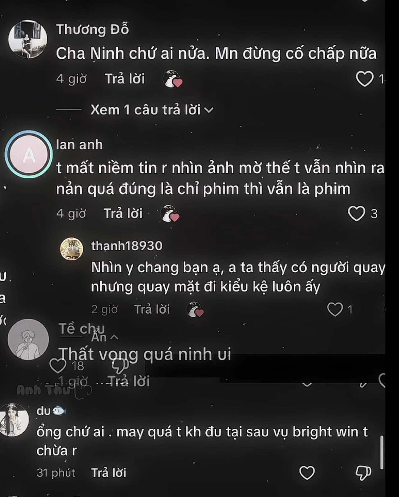 “thất vọng về ninh quá” , “t mất niềm tin r nhìn ảnh mờ thế vẫn nhìn ra ninh” … Không hiểu mn đang nghĩ gì? Chưa biết thật giả ntn mà đã nói Ninh? Nể😇  #tianxuning #dienhuninh #athu_txn #viral #fypシ゚ 