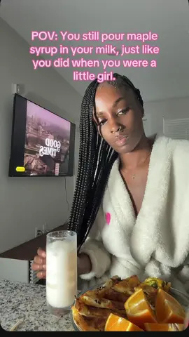 Still so good. 🥛🍁✨ #POV #fyp #MapleMilk #cozyvibes #sogood  