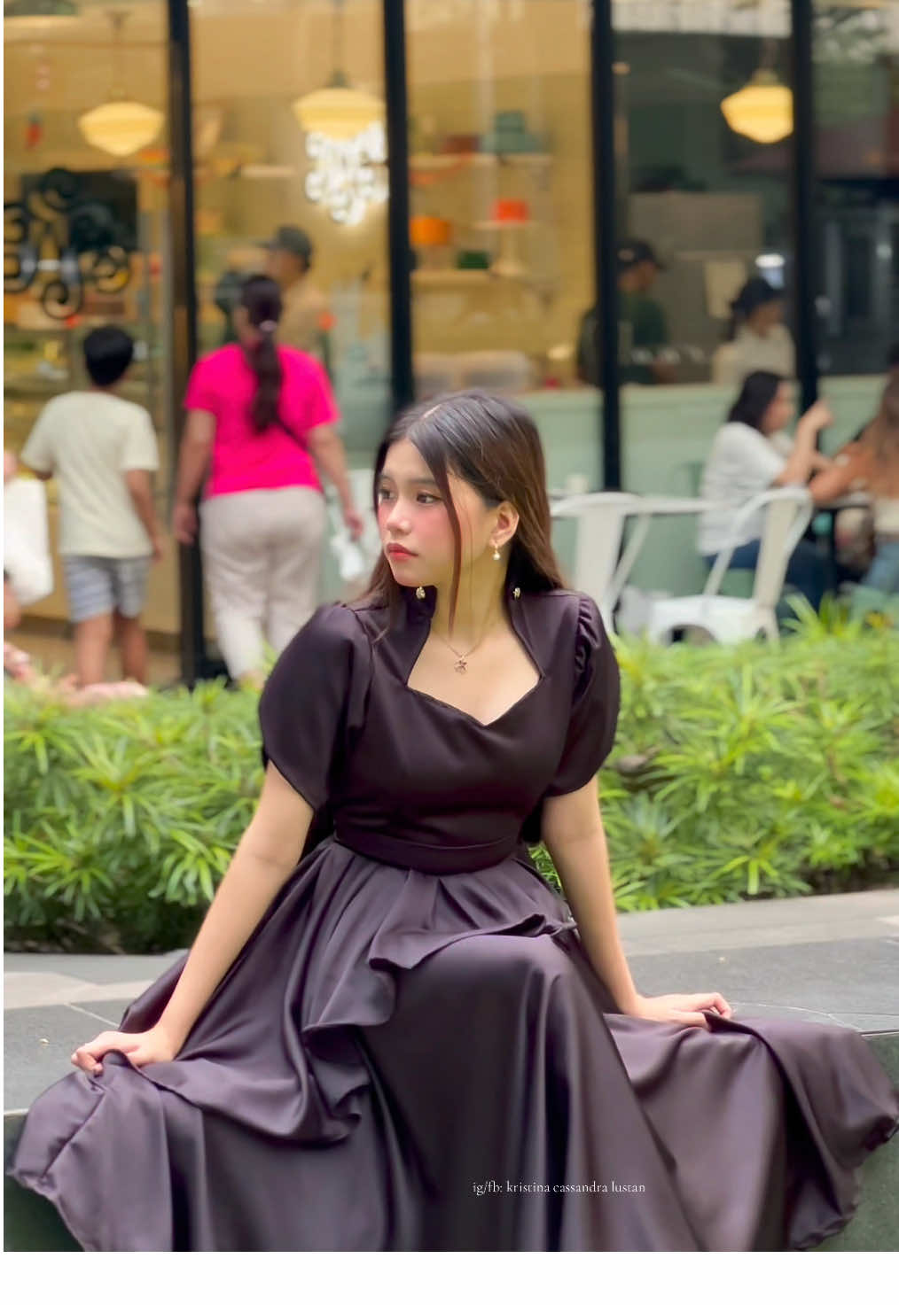 Ganon talaga? #fyp #krist_lustan #blackdress #relapse 