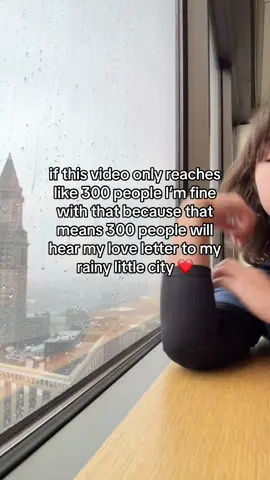 and boston belongs in the rain baby 💙 #fyp #jazz #boston #rebeccasugar #laufey 