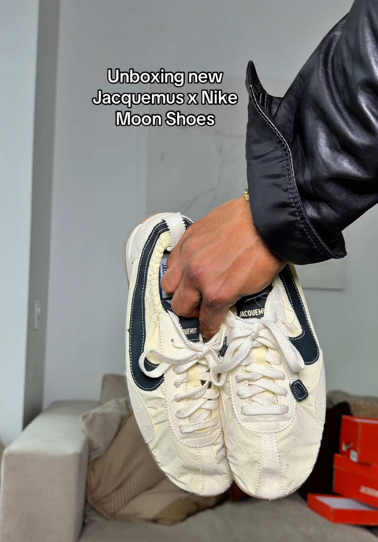 Jacquemus x Nike Moon Shoes unboxing #mensfashion #mensstyle #mensshoes #mensfalloutfits #luxuryfashion @Jacquemus @Nike 