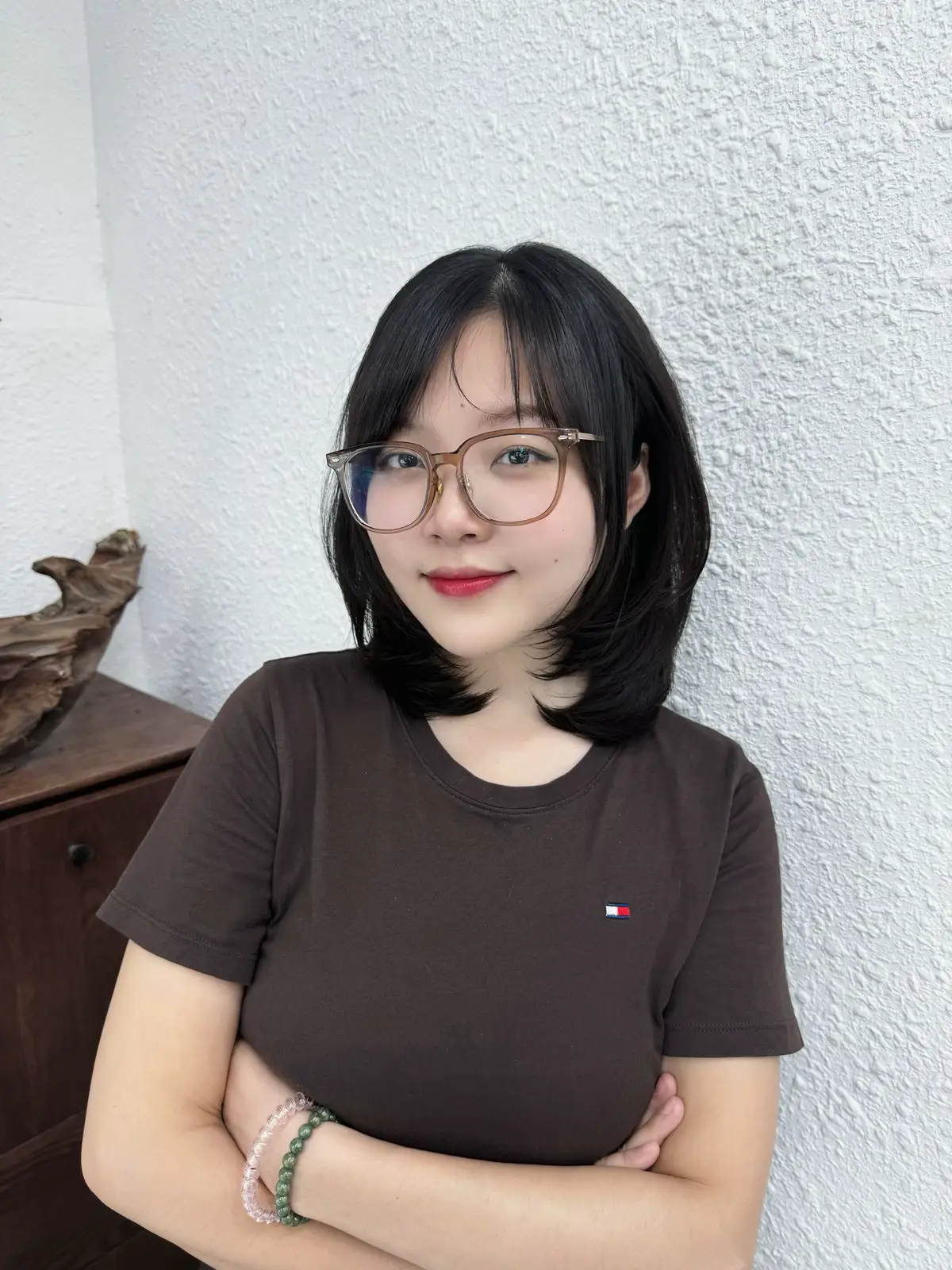 Trong hành trình dưỡng tóc từ ngắn sang dài, tóc layer lỡ chính là “trạm dừng” đẹp nhất 💕 Vừa gọn gàng, vừa mềm mại – vẫn đủ để bạn tự tin và xinh đẹp trong từng khoảnh khắc 🌷#hitomibeautysalon #myhairstyle #toclayer #hitomihair #tocngan 