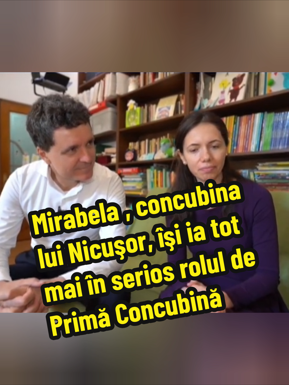 Mirabela Grădinaru, concubina lui Nicuşor Dan, îşi ia tot mai în serios rolul de Primă Concubină #fyp #foryoupage #fyv #trending #buculeiion 