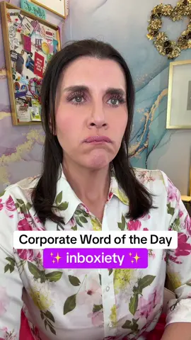 Do you live in a constant state of inboxiety? 🫨🫨🫨 Meds help, but the only cure is either reading them …or deleting the entire inbox 😏 Follow me to expand your corporate vocabulary! 🤓 #hr #HRManifesto #work #corporate #toxic 