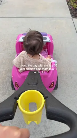 This push car is the best thing we ever bought!! Makes morning and evening tantrums disappear as soon as we’re outside! #toddlermom #toddlermomlife #spendthedaywithme #motherhoodunplugged #momsover30 