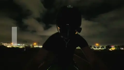 take me back to the night we met #motorcycle #biker #nightride 