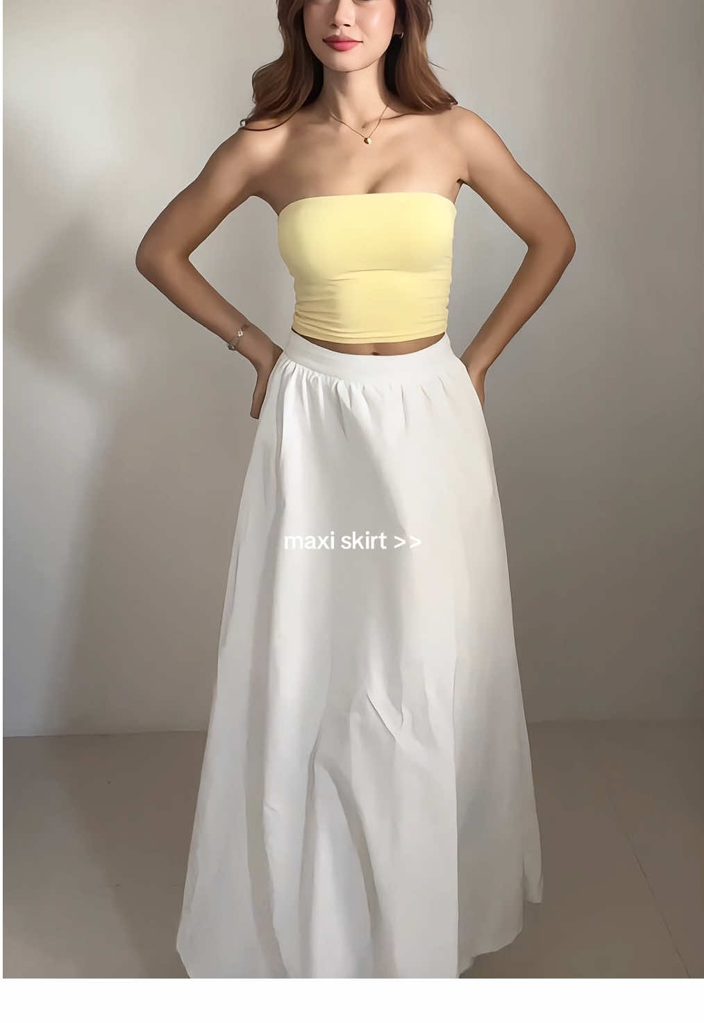 classy maxi skirt reco >> #maxiskirt #classyskirt #outfitideas #fashiontok #skirtrecommendations 