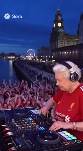 Oh no she’s at the waterfront #fyp #foryou #foryoupage #liverpool #ai 