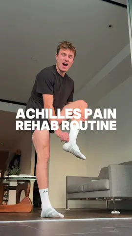 Here’s how I fixed my Achilles pain ⬇️ I leaned that you need to load the Achilles gradually for it to heal (which sounds counter intuitive I know) but you gotta use it or you loose it … Once you are pain free day to day then start the loading process with a mix of isometrics and body weight movements in the early stages. After 1-2 weeks start to load the calves and tendon with some double & single leg calf raises, working in the 8-10 rep range and building up the weight over time. The Achilles adapts quite quickly so make sure to increase the load over time to keep the tendon stimulated. Eventually work towards doing really hard isometric single leg with short hard burst of load. Patience & consistency with the Achilles will be your friend. Don’t be afraid to really load the tendon with weight (ofc as long as you are pain free). Any other things that have worked for ya drop them in the comments and someone might benefit from it!! Happy running :) #Running #londonrunning #runningtips #achillestendonitis 
