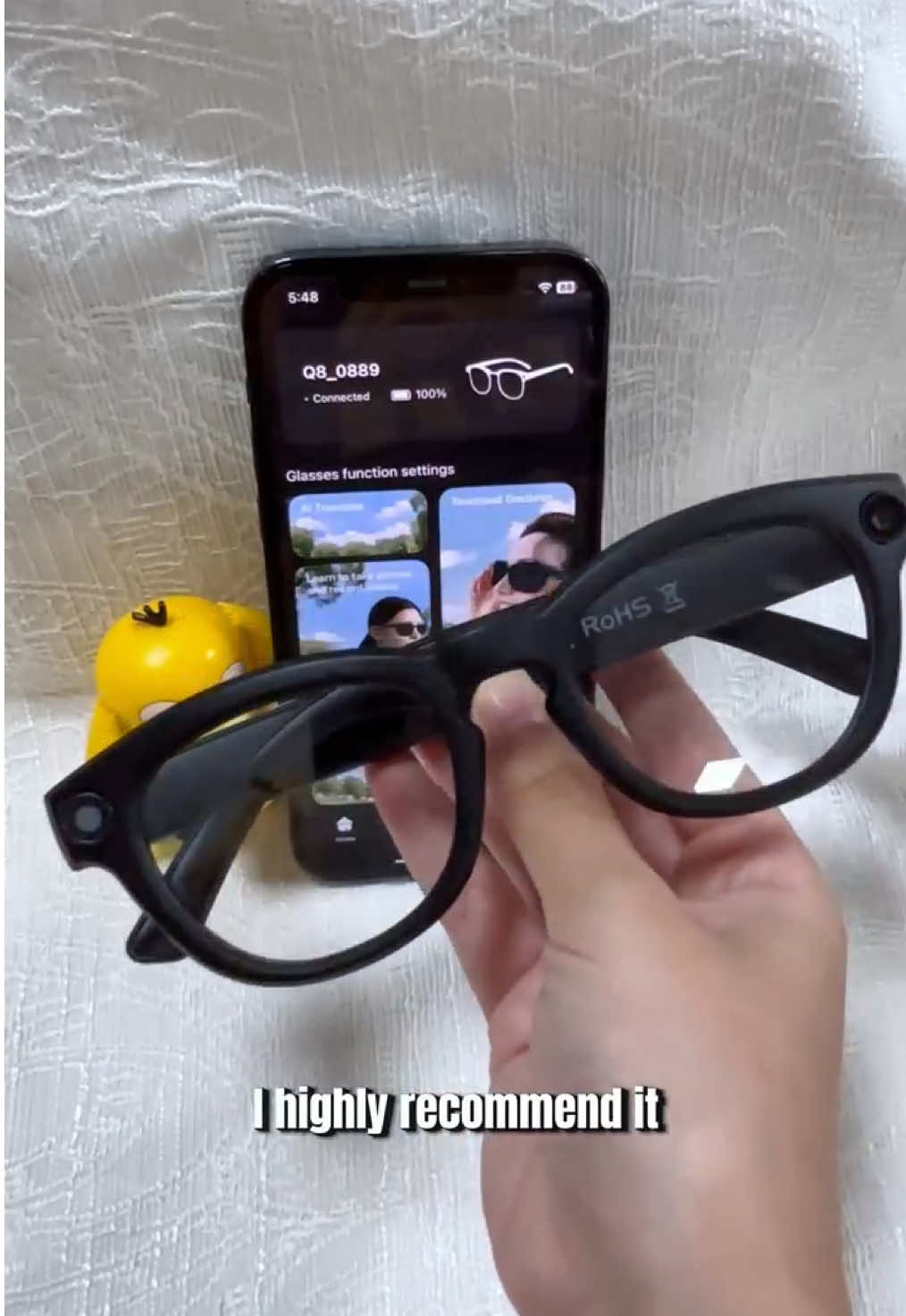 Imagine this:put on these glasses,and you can find out anything, It's so easy to connect with others!#smartglasses #glasses #bluetoothglasses #tiktokmademebuyit #sunglasses #translation #smartsunglasses #fyp #halloween#halloween#halloween2024#blackfriday #blackfrifay2024 #tiktokshopblackfriday #tiktokshopblackfriday2024 #blackfridaydeals  #tiktokshopcybermonday#tiktokshopfalldealsforyou#fypforyou