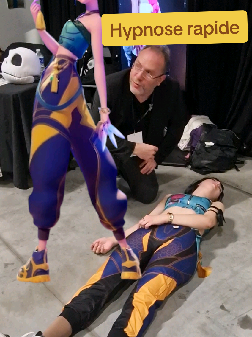 Endormissement rapide cosplay KPop Demon Hunters Zoey #hypnose #hypnotiseur #hypnosis #kpopdemonhunter #cosplay 