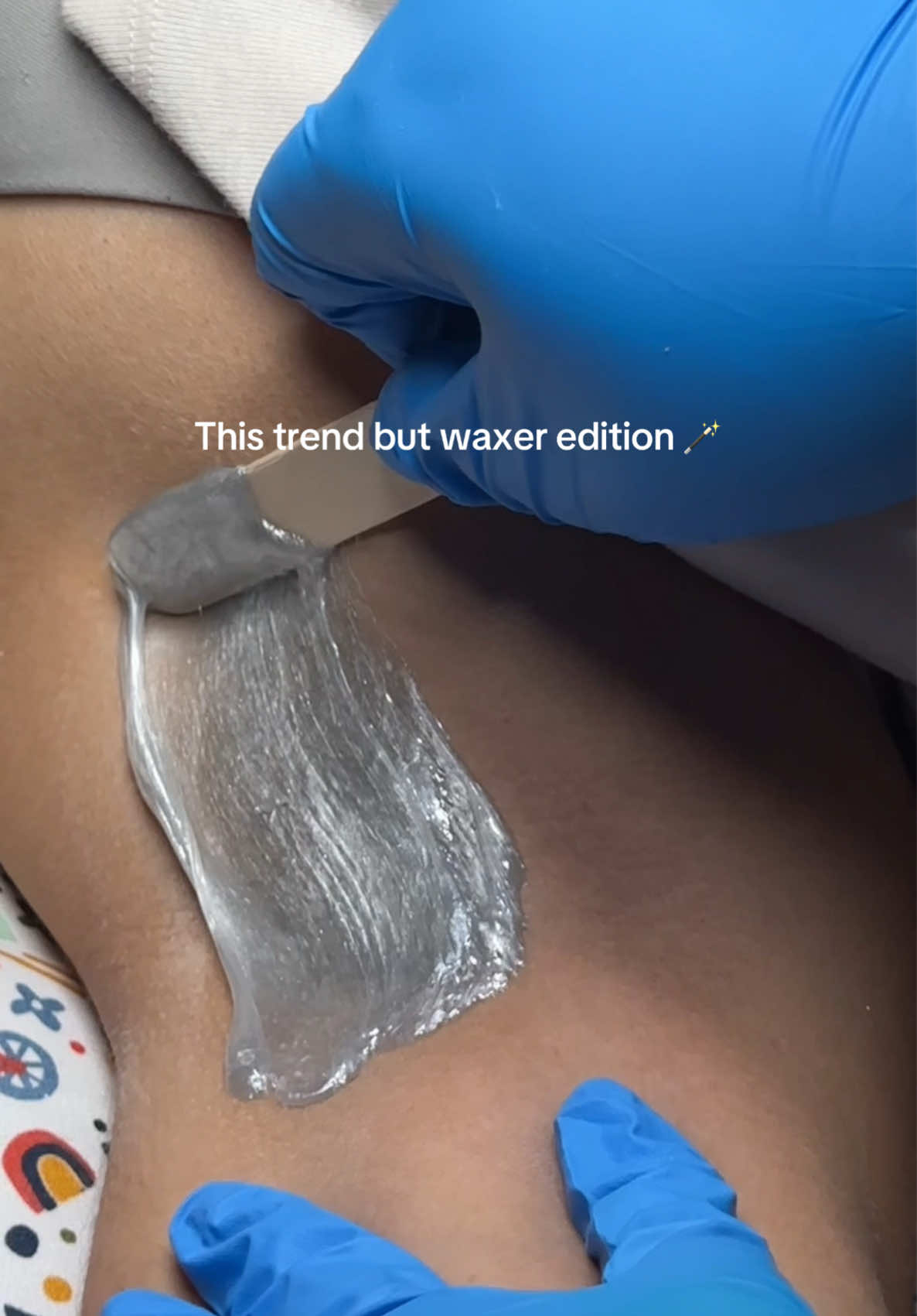 underarm wax satisfaction 🤏🏼 #bodywaxer #bodywaxing #fyp #esthetician #esty 