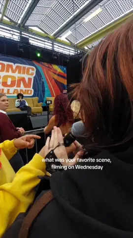 fyi I'm not trying to make you guys jealous that has been never my intention!! I wanted to show you all my point of view on how I got to interact with Moosa and to let you guys see what I did that day etc !! (I love you all!!!) - [@Moosa Mostafa ] person who filmed: @✖️Lucca (Caracalla’s version) -- #eugeneottingerwednesday #eugeneottinger #comicconholland #moosamostafa #netflixwednesday 