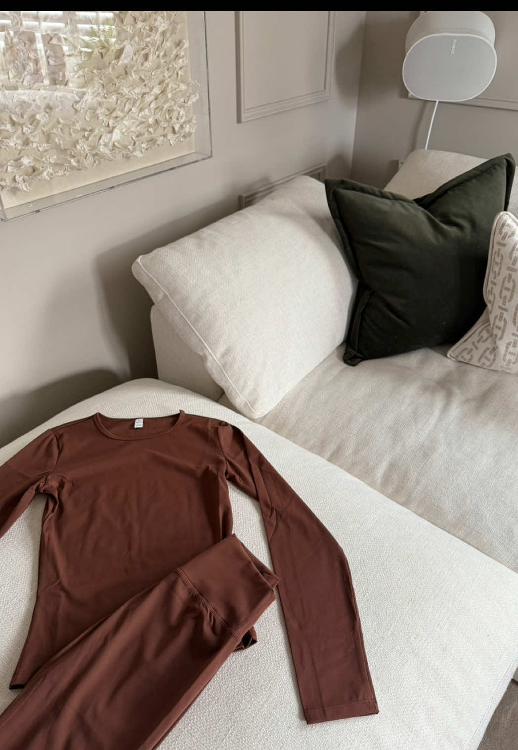 This set in every colour 🙏🏼 #gymset #brown #autumn #twopiece #dealdrops 