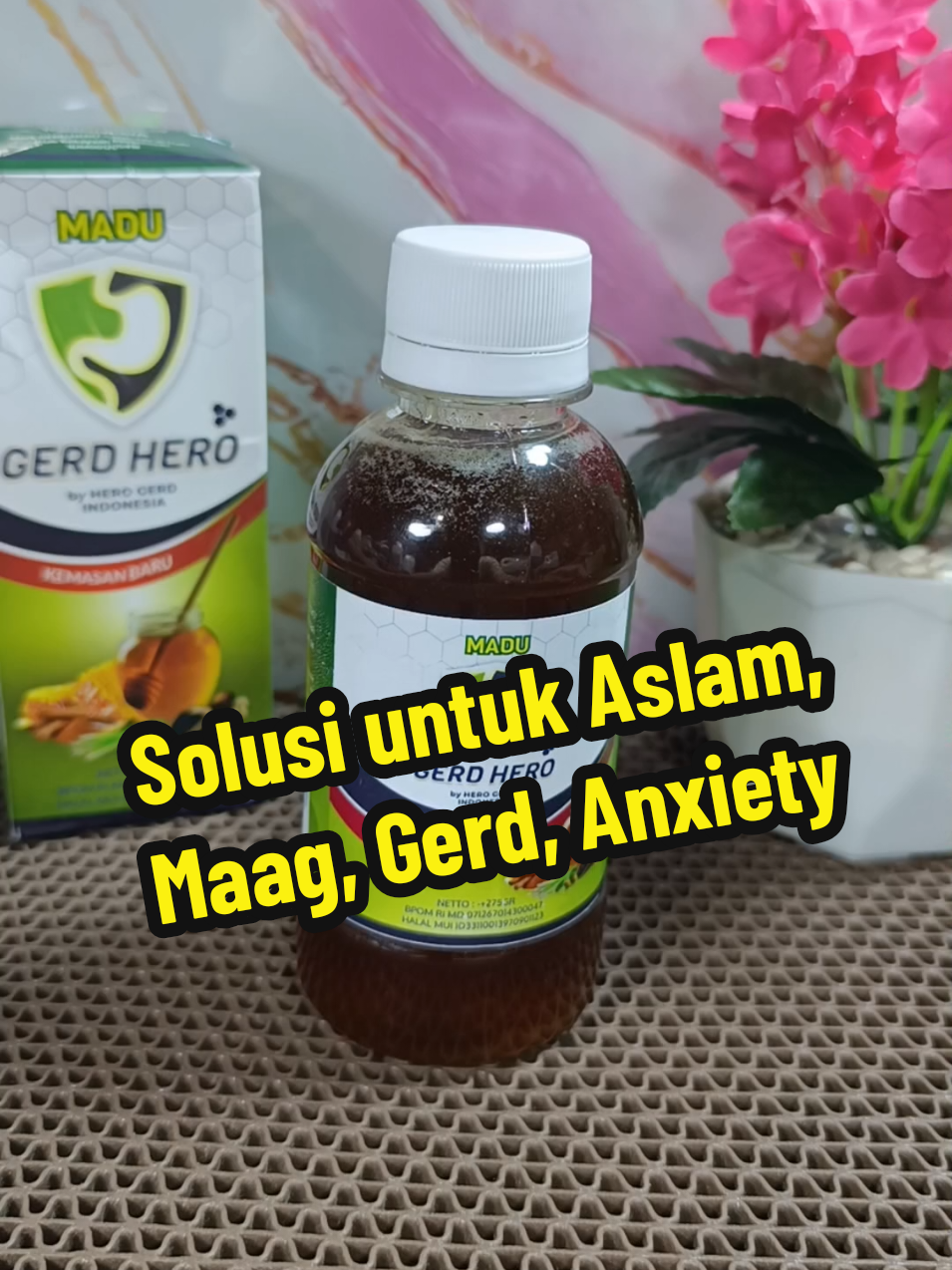 Madu Gerd Hero untuk solusi Asam Lambung, Maag, Gerd, Gastritis, Anxiety #asamlambung #maag #gerd #anxiety 