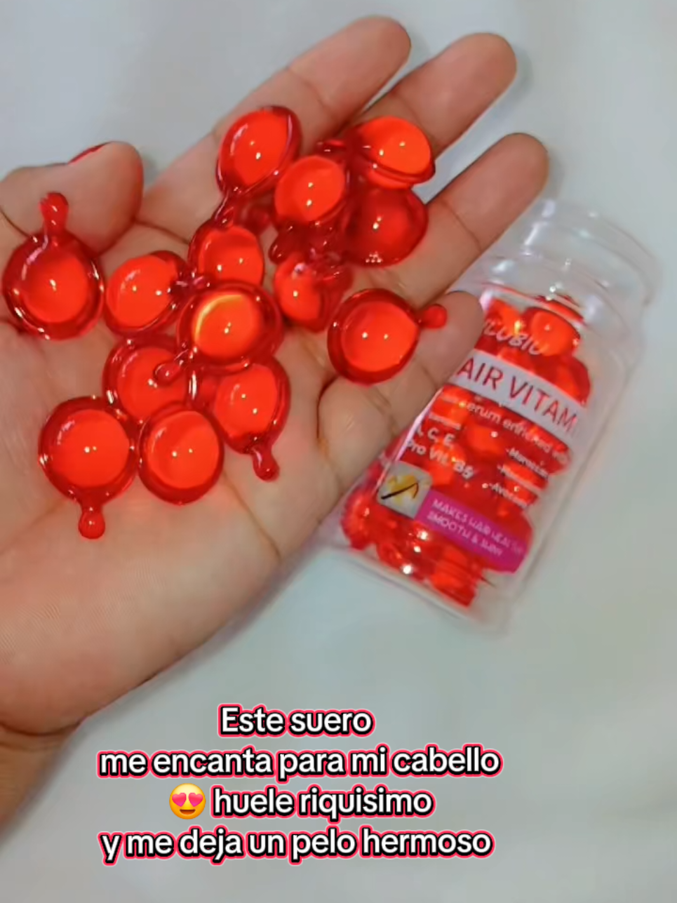 Pelo hermoso saludable y brillante con este suero 😍#cabellosaludable #cabellosano #cabello #tiktok 