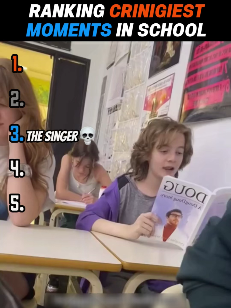 Ranking cringiest school moments 😂 #top5 #funnytiktok #highschool #school #unitedstates 