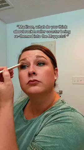 When someone asks my thoughts on Rock ’n’ Roller Coaster being rethemed to the Muppets… I just think maybe, hear me out, we didn’t need to fix what wasn’t broken. 🎸 If Disney really wanted to switch it up, imagine a Taylor Swift Eras Coaster where every loop drops you into a new album era (tell me that wouldn’t break Lightning Lanes). Or a Powerline Live Ride because Stand Out deserves its own spotlight. Even a Lilo & Stitch Surf Jam, with Stitch taking the wheel and Elvis blasting through the speakers, would’ve been chef’s kiss. If you could’ve chosen a new theme for this ride- what’s your suggestions?  #hollywoodstudios #waltdisneyworld #madeformagic #disneyvacation #disneyparks