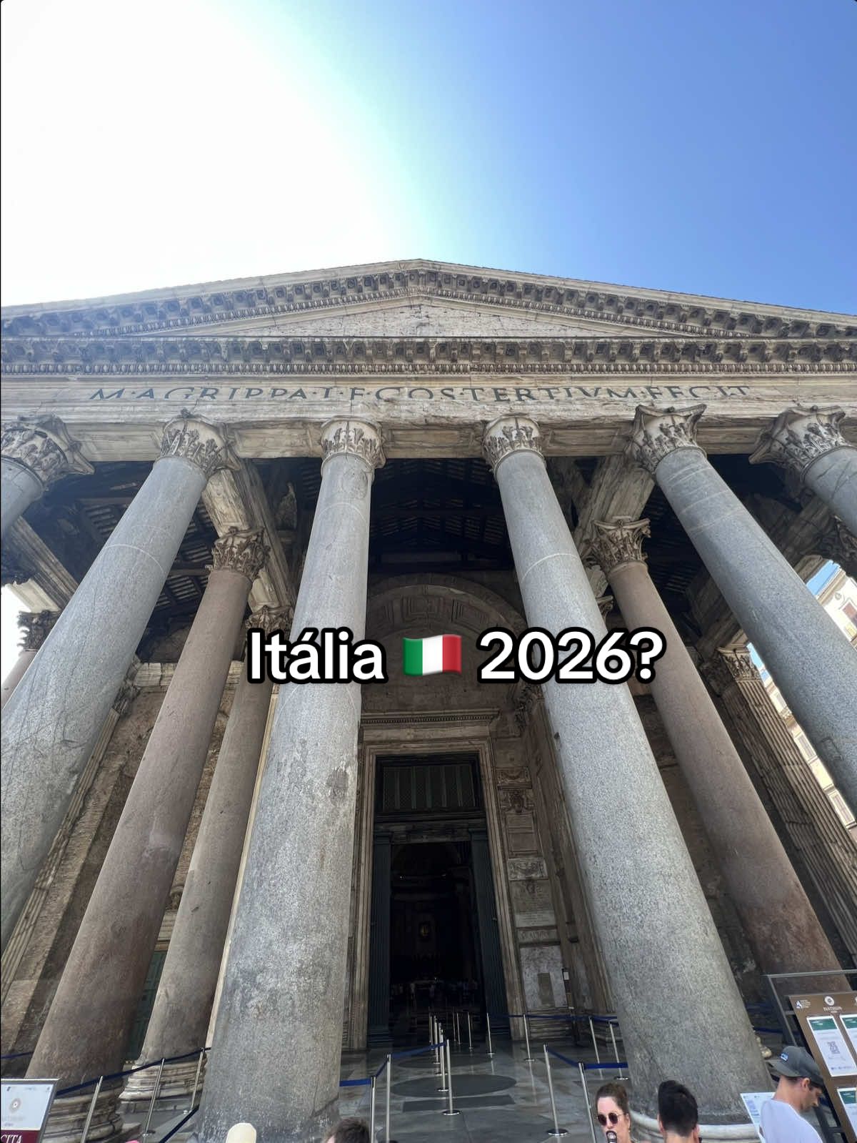 Em 2026 vamos para Itália 🇮🇹? #rome #roma #travel #viajar 