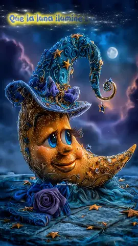 Que la luna ilumine tus sueños y la magia de su luz te envuelva. Buenas noches hora de soñar 🌜#moon #goodnight #buenasnoches #dreams #sueños 