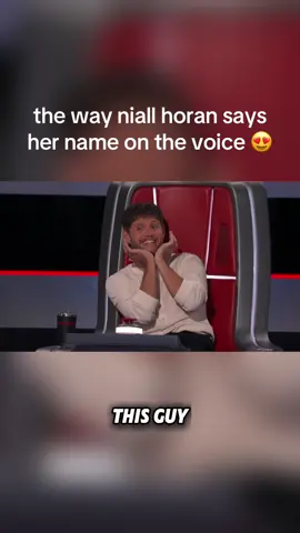 the amount of money i'd pay for him to say my name like that is infinite 😵‍💫 #niallhoran #thevoice #niallhoranvids #onedirection 