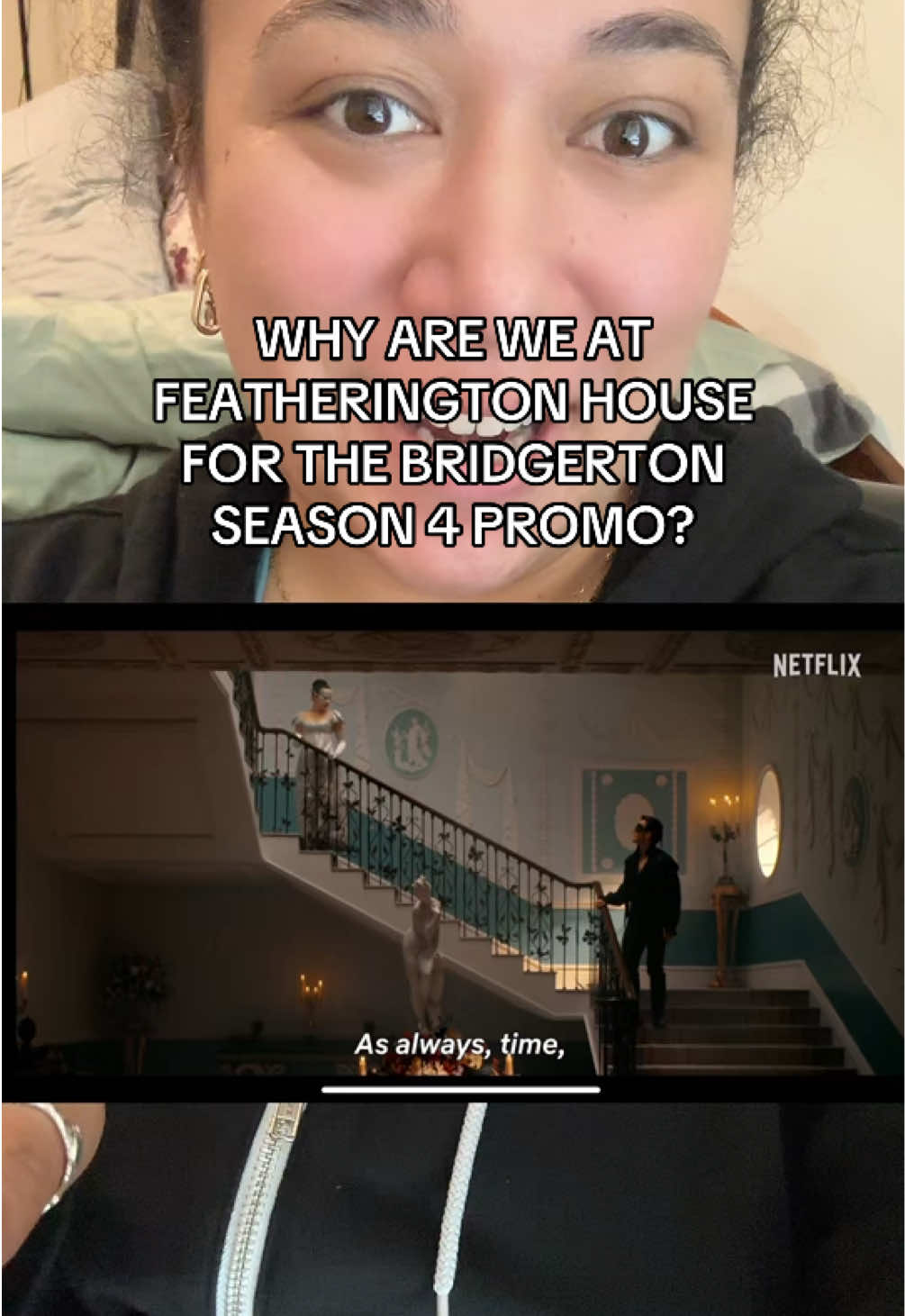 This is just my speculation on why they might have the promo for #bridgerton season 4 be done at the Featherington (now Bridgerton) house. I can’t help but wonder if Penelope will be helping co-host the event or somehow take a large role in the party. Especially with her connection to the Queen. But we shall soon see! #benophie #benedictbridgerton #sophiebaek 