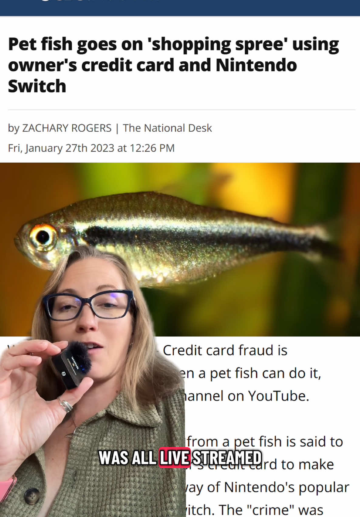 Edit: I meant to say 2023! Neon tetras got away with it too! #marinebiology #sciencetok #greenscreen #greenscreenvideo 