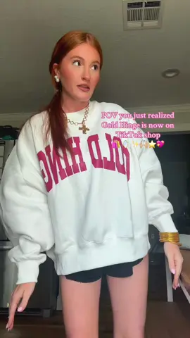 I 💖 Gold Hinge sweatshirts ✨ @goldhinge #goldhinge #sweatshirt #preppy 